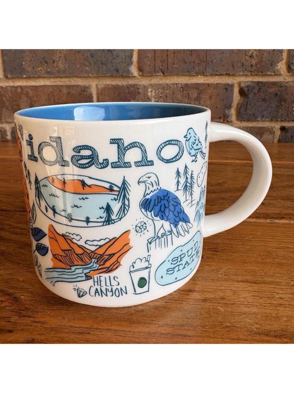 Starbucks Been There Series Collection Idaho Coffee Tea Mug Cup 14oz Ceramic